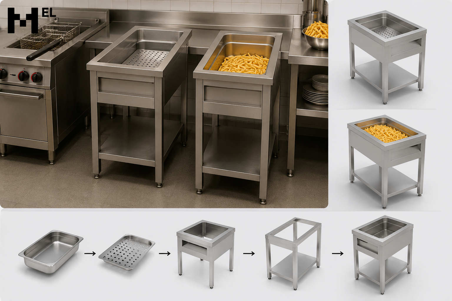 Stainless Steel Chips Dump Station