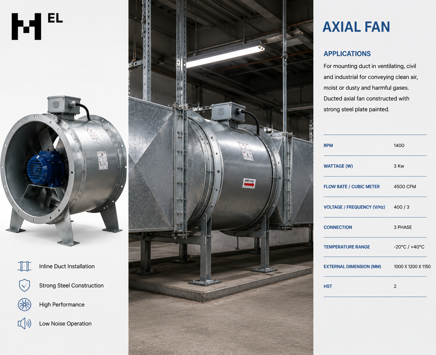  AXIAL FAN 30 INCH