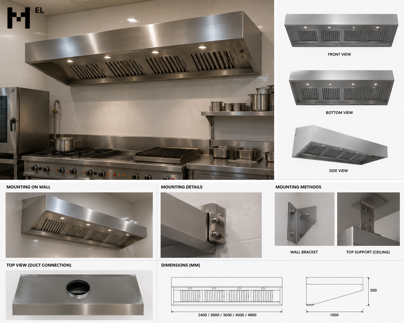 Wall Mounted Hood