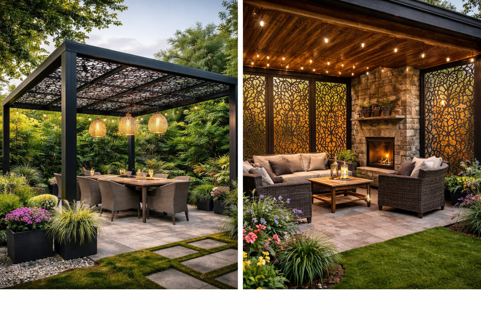 Pergolas and Garden Patios