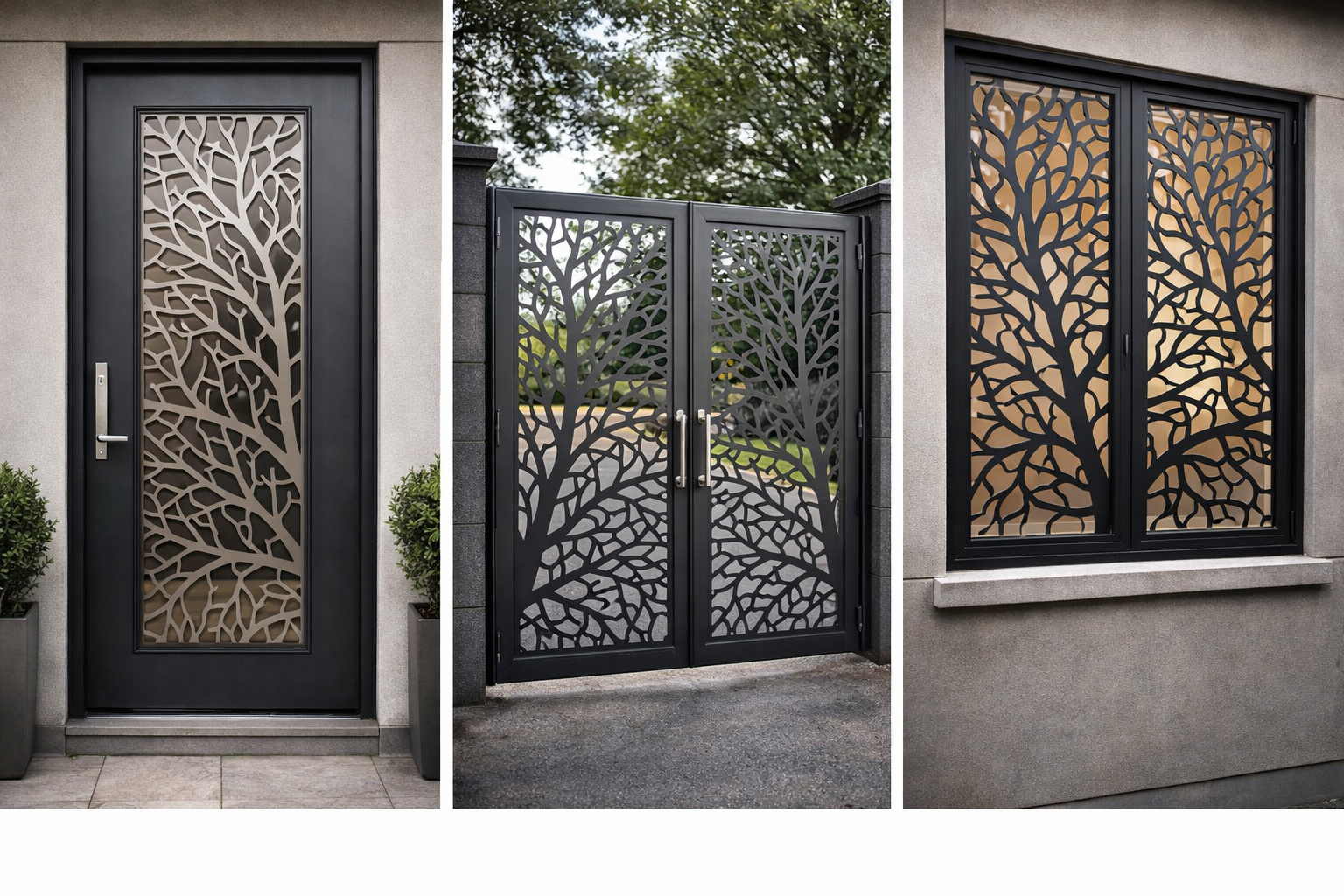 Laser Cut Architectural Panels