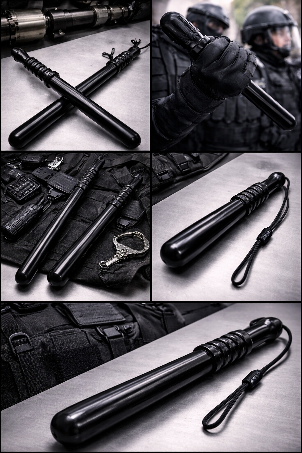 SentinelTurn™  Wooden Security Baton