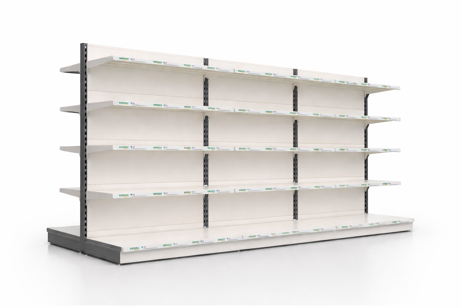 Standard Double Side Supermarket Shelf 